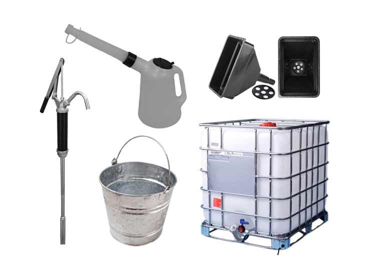 Buckets; Tubs & Jugs
