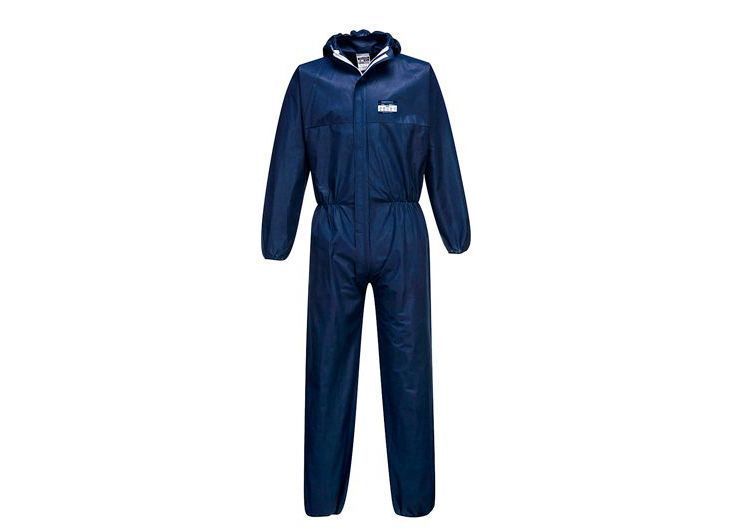 Blue Disposable Coveralls