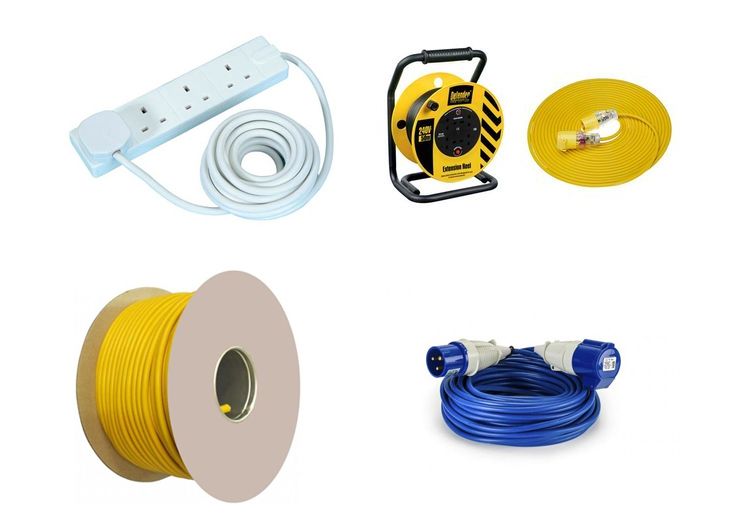 Extension Reels; Cables & Trailing Sockets