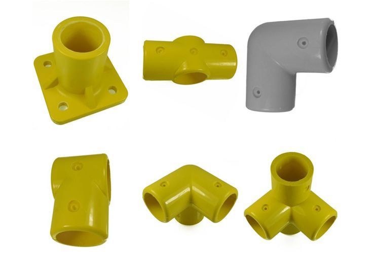 Glass Reinforced Plastic (GRP) Handrail Fittings